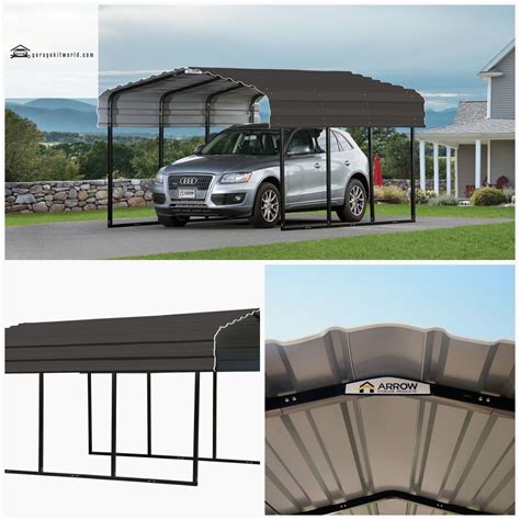 metal enclosure garage kit|arrow carport enclosure kit.